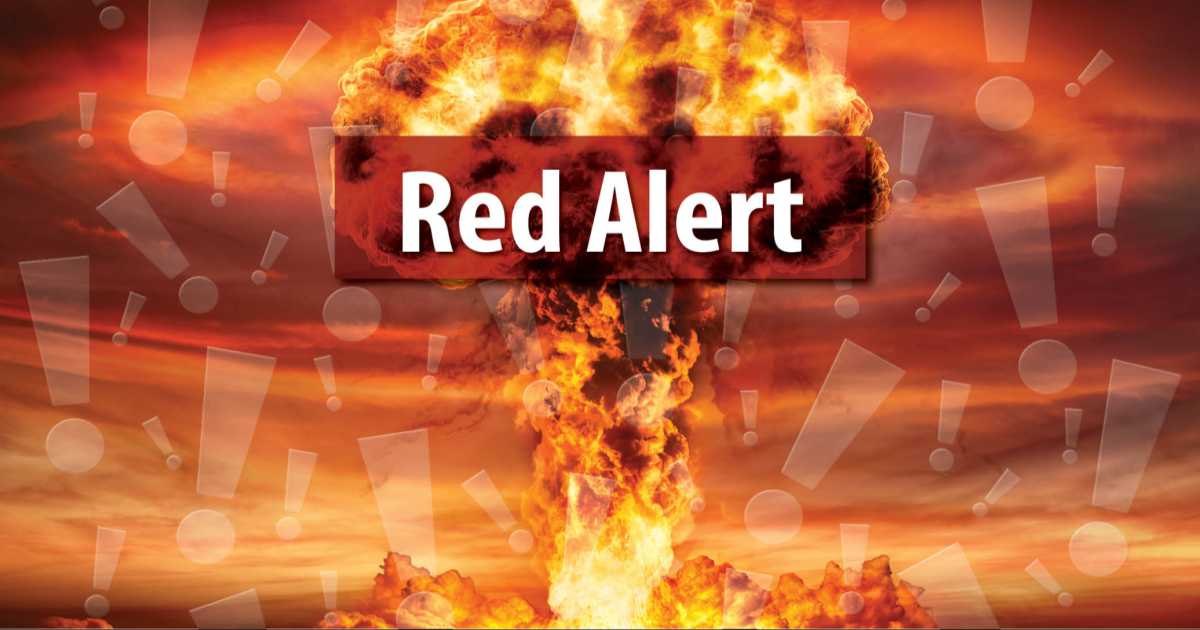 Red alert activated: authorities raise alert level due to critical ...